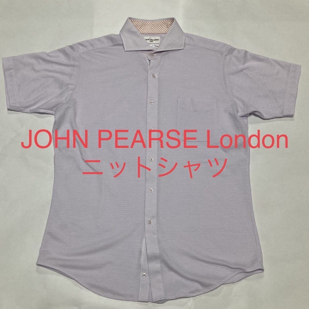 KONAKA(コナカ)のジョンピアースロンドン JOHN PEARSE 半袖 ニット シャツ メンズのトップス(シャツ)の商品写真