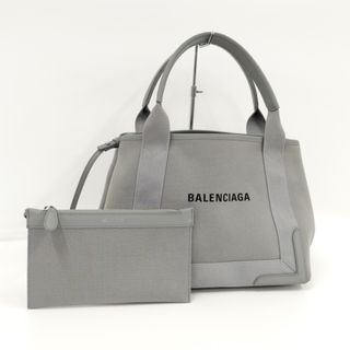 バレンシアガ(Balenciaga)のBALENCIAGA トートバッグ ネイビー カバス Ｓ スモール ロゴ(トートバッグ)