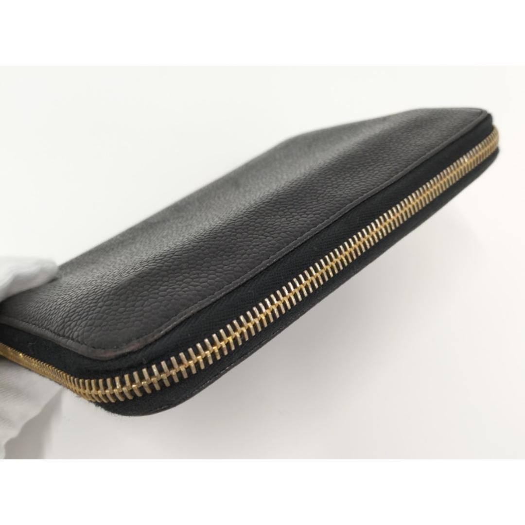 CHANEL - CHANEL ラウンドファスナー 長財布 がま口 ココマーク