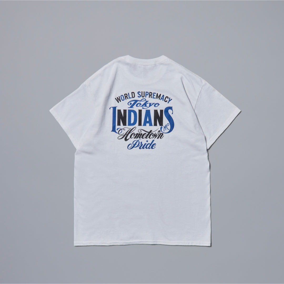 トップスTokyo Indians MC　ID-SST 03　White  Tシャツ