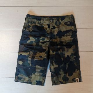 ベイプキッズ(BAPE KIDS)のBAPE KIDS ハーフパンツ　120(パンツ/スパッツ)