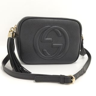 グッチ(Gucci)のGUCCI ディスコバッグ ソーホー ショルダーバッグ フリンジ レザー(ショルダーバッグ)