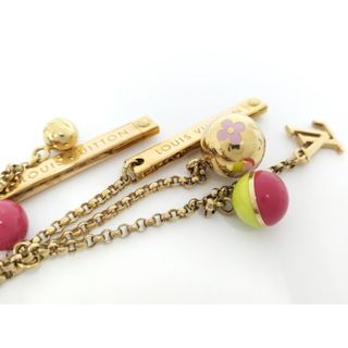 LOUIS VUITTON LOUIS VUITTON キーホルダー ポルト クレ グルロ ロゴ