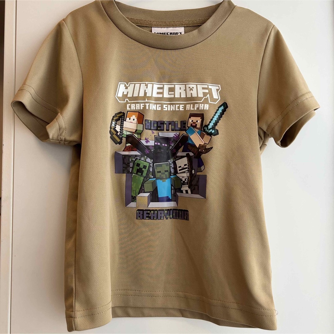 任天堂(ニンテンドウ)のお値下げMINECRAFT マイクラ 120 Tシャツ キッズ/ベビー/マタニティのキッズ服男の子用(90cm~)(Tシャツ/カットソー)の商品写真