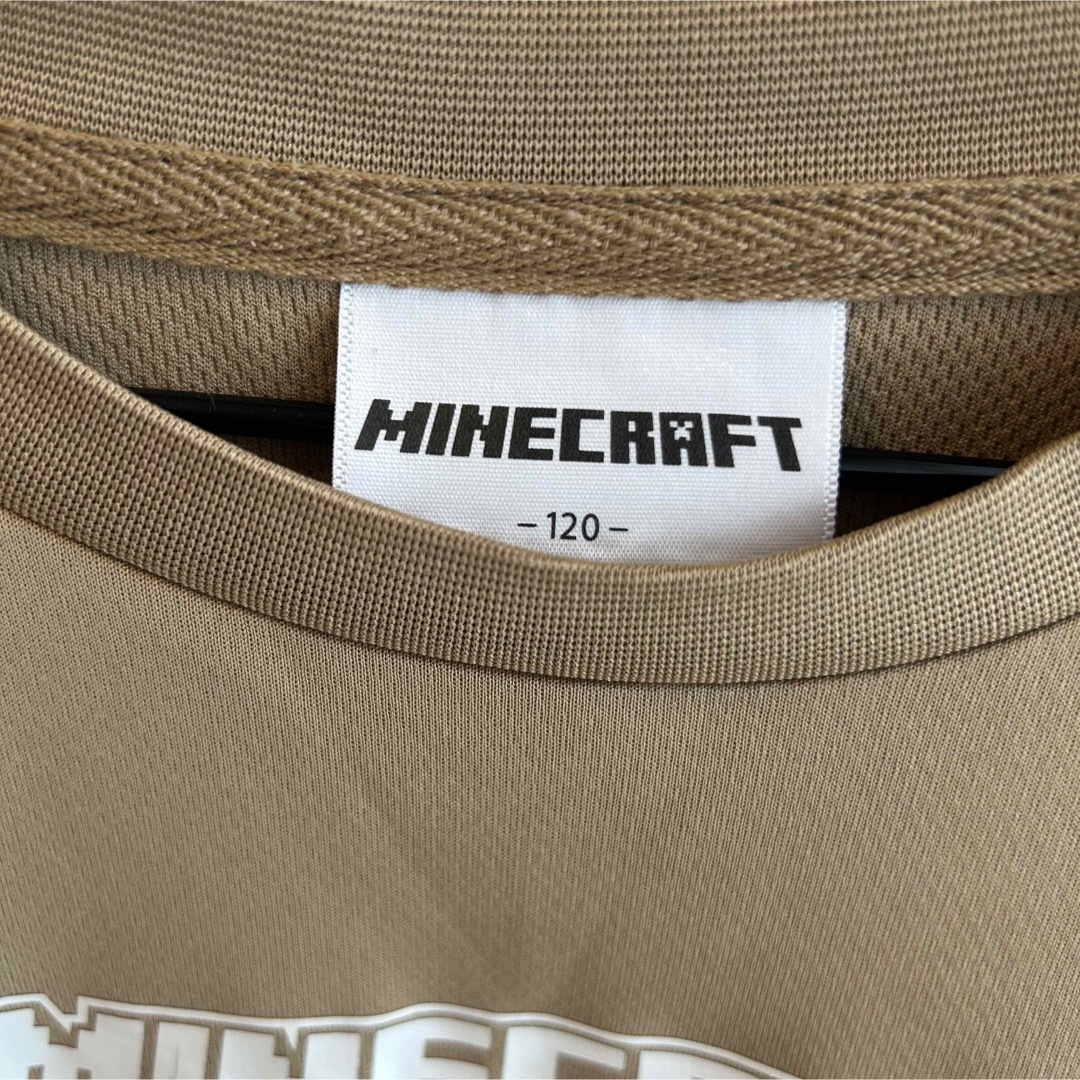 任天堂(ニンテンドウ)のお値下げMINECRAFT マイクラ 120 Tシャツ キッズ/ベビー/マタニティのキッズ服男の子用(90cm~)(Tシャツ/カットソー)の商品写真