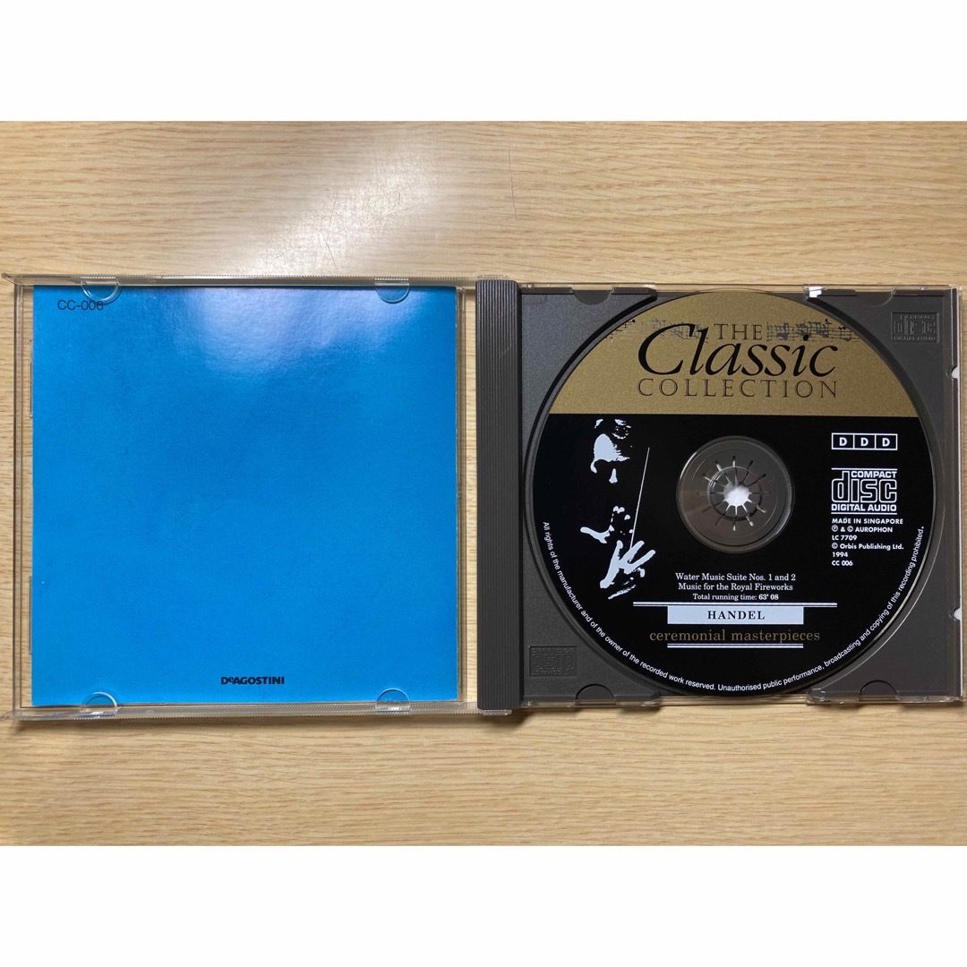 クラシックコレクション　6 ヘンデル エンタメ/ホビーのCD(クラシック)の商品写真