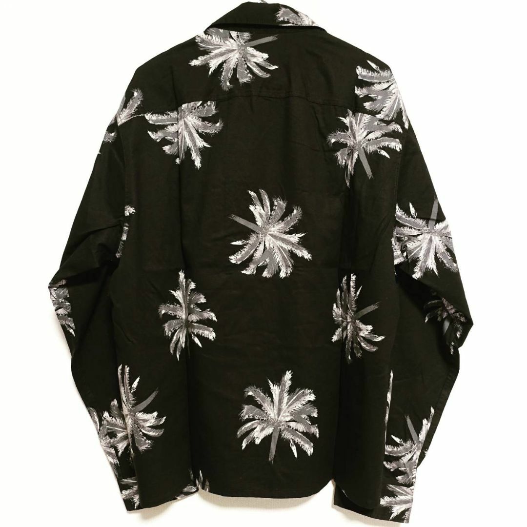 wind and sea PALM TREE OPEN COLLAR SHIRT