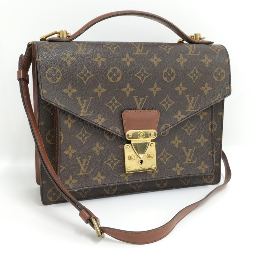 LOUIS VUITTON モンソー28 2WAYショルダーバッグ モノグラム