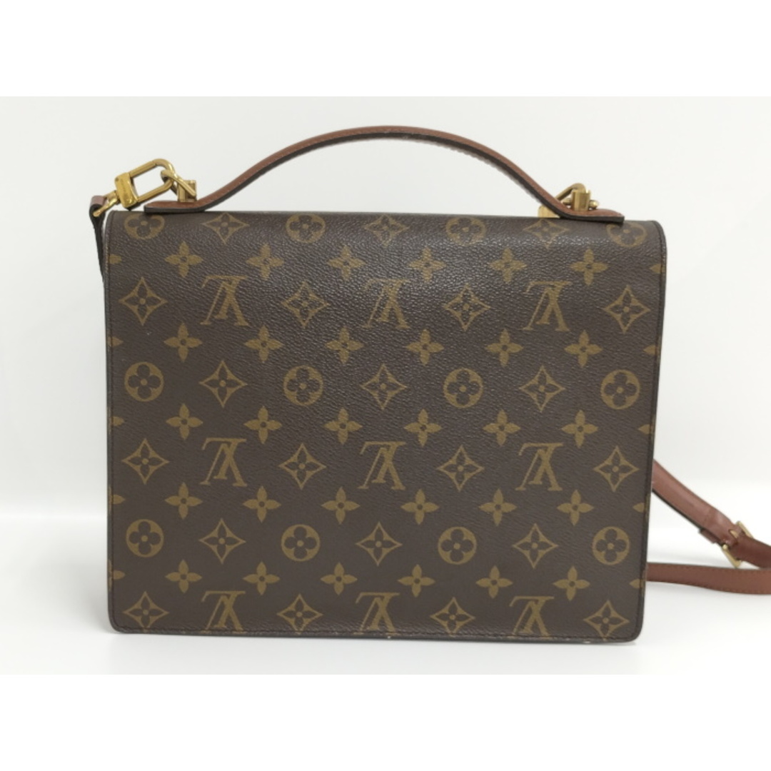 LOUIS VUITTON モンソー28 2WAYショルダーバッグ モノグラム