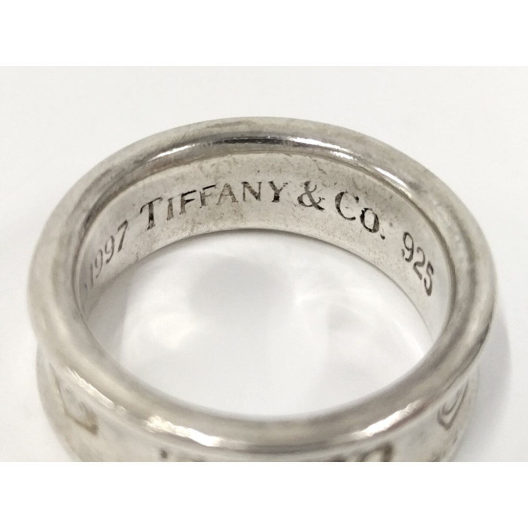 TIFFANY&Co. ナローリング 1837 SV925 シルバー 7