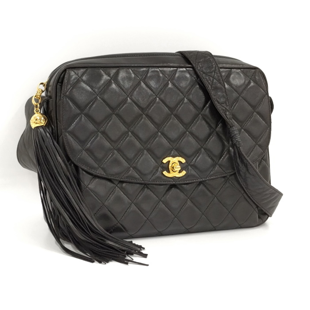 CHANEL - CHANEL マトラッセ フリンジ ショルダーバッグ CHANEL - CHANEL マトラッセ フリンジ ショルダーバッグ