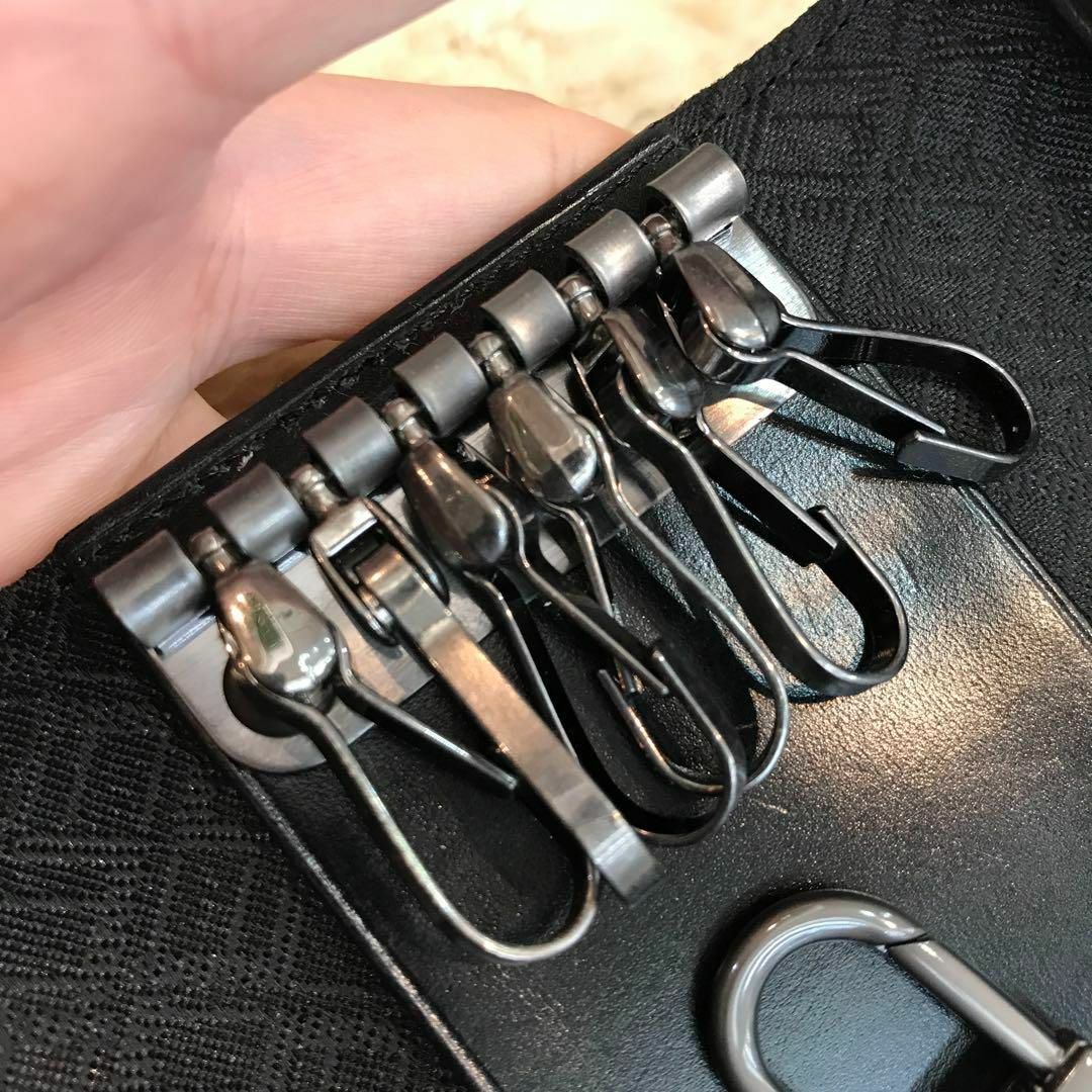 ☆未使用品☆dunhill ダンヒル 6連キーケース レザー キーリング