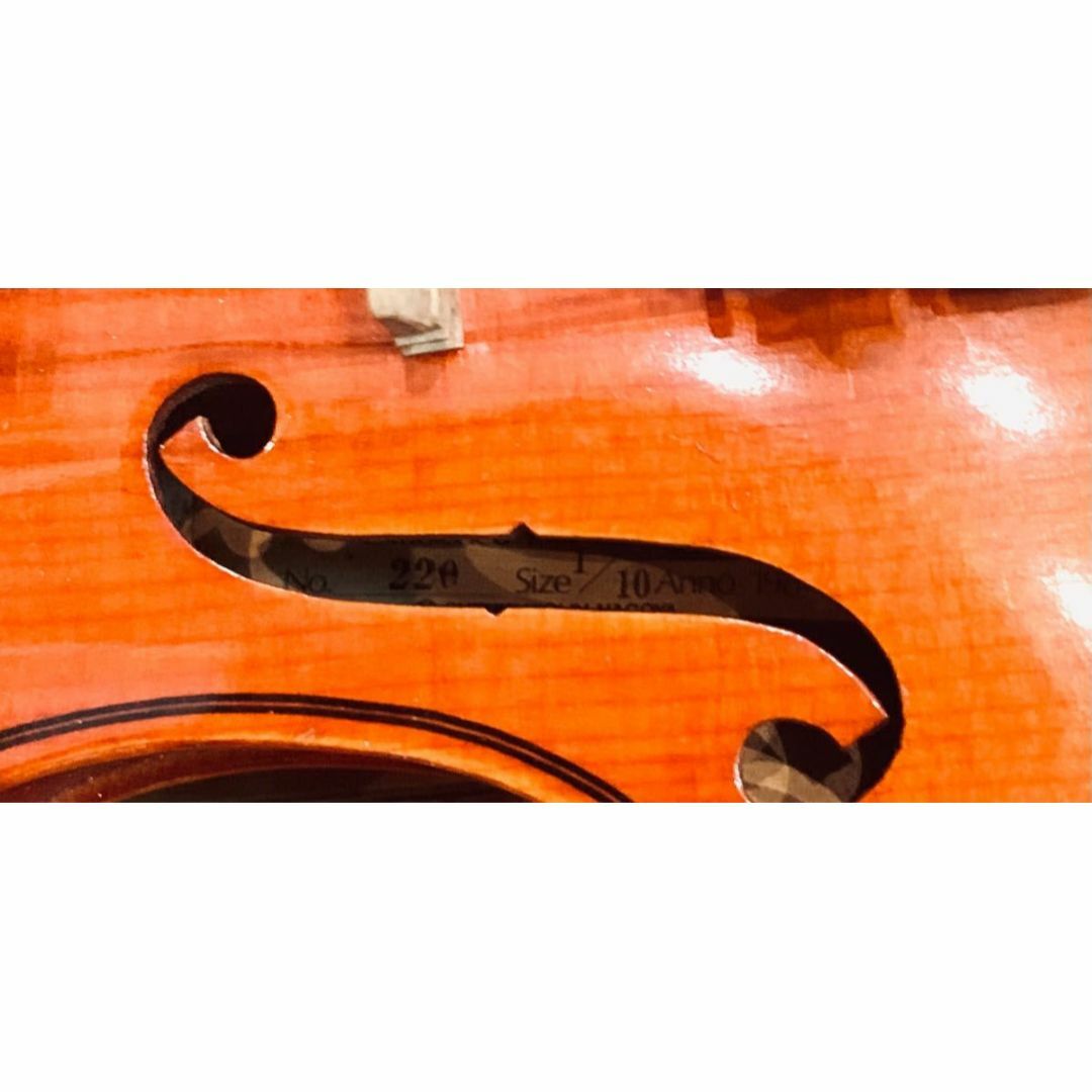 鈴木楽器製作所(スズキガッキセイサクショ)のSuzuki スズキ バイオリン No220 1/10 Anno1984 楽器の弦楽器(ヴァイオリン)の商品写真