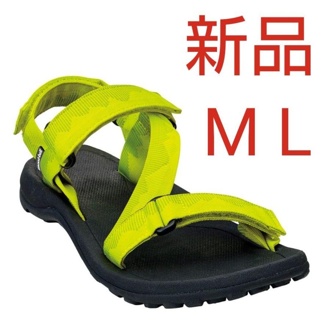 新品★montbell モンベル アクアグリッパー サンダル M L