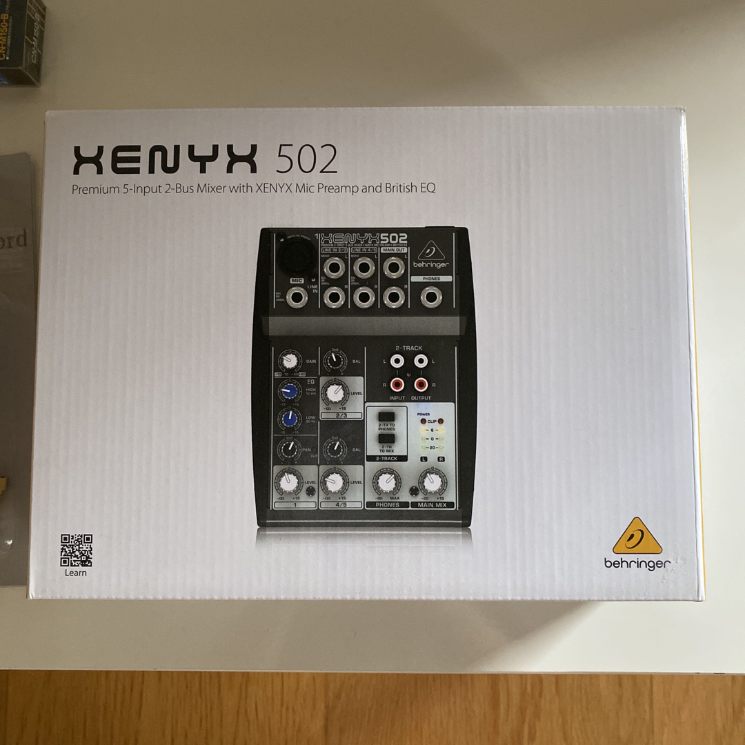 behringer(ベリンガー)のXENYX502 楽器のDTM/DAW(オーディオインターフェイス)の商品写真