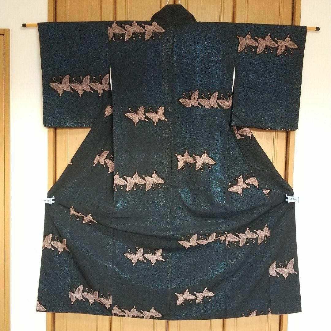 蝶柄 着物 小さめ 和装 古典 モダン 小紋 | www.carmenundmelanie.at