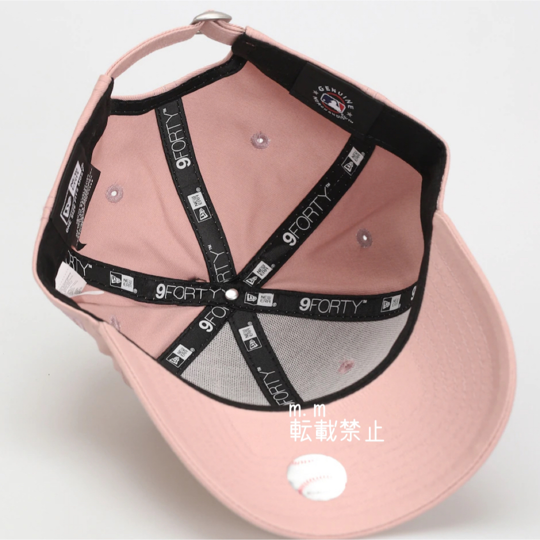 NEW ERA(ニューエラー)のニューエラ キャップ 帽子 ハット レディース 9FORTY ローズ ピンク レディースの帽子(キャップ)の商品写真