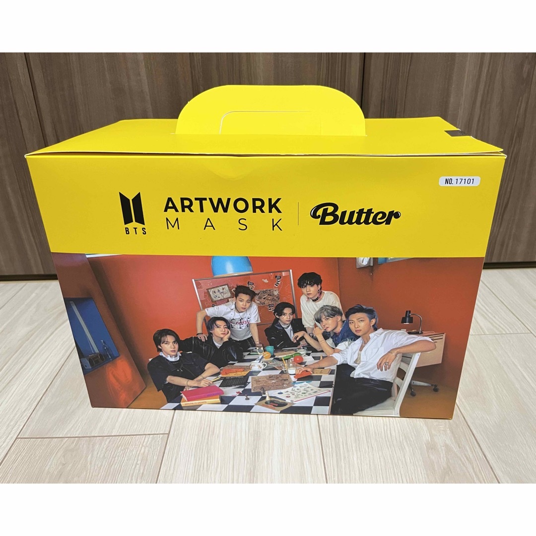 BTS ARTWORK MASK 不織布マスク バターエディション-