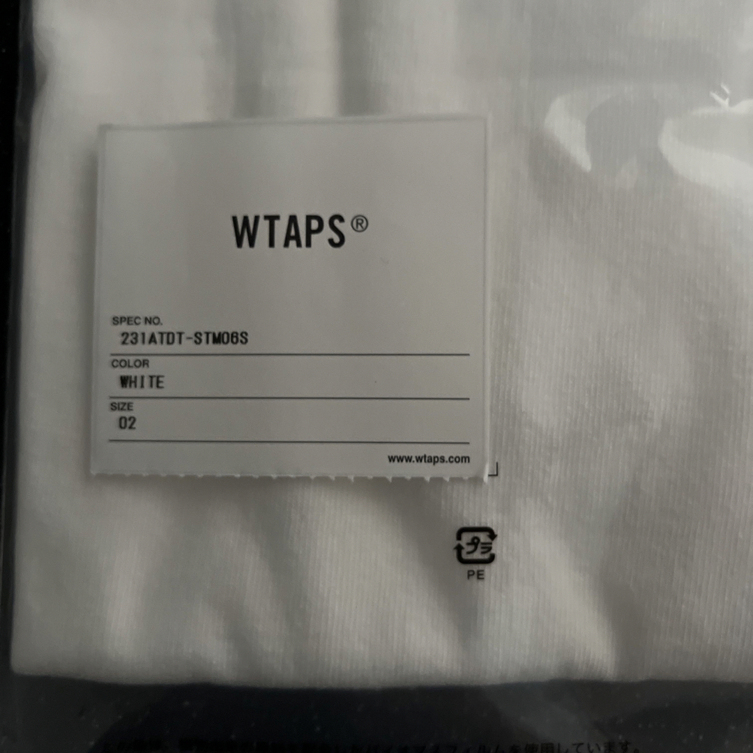 WTAPS  ダブルタップス カレッジ ロゴ Tシャツ M ホワイト