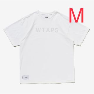 WTAPS ダブルタップス カレッジ ロゴ Tシャツ S ホワイト-eastgate.mk