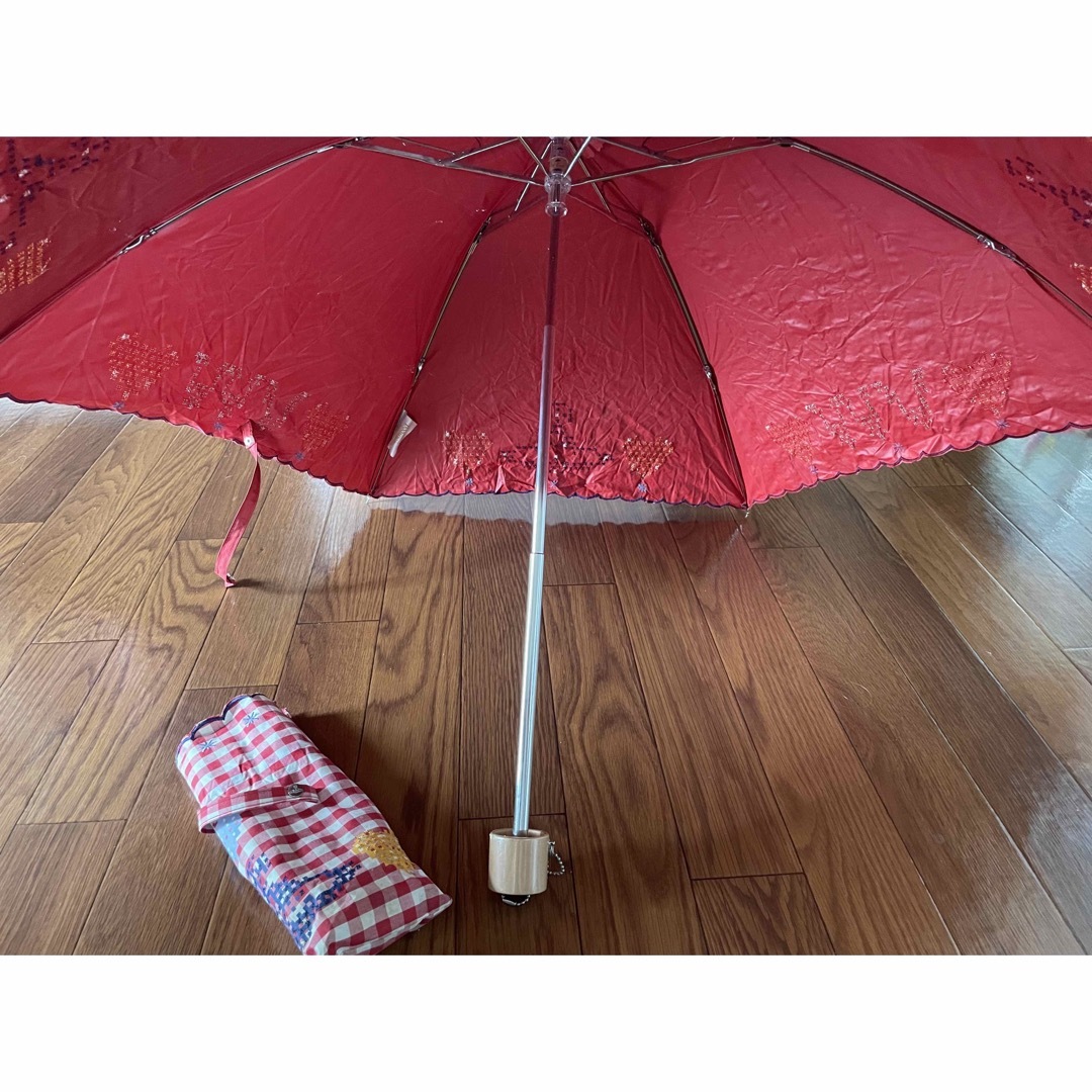 Vivienne Westwood(ヴィヴィアンウエストウッド)の《未使用》VivienneWestwood 折りたたみ傘　日傘&雨傘 レディースのファッション小物(傘)の商品写真