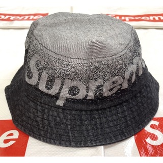 シュプリーム(Supreme)のSupreme Fade Jacquard Denim Crusher Hat(ハット)