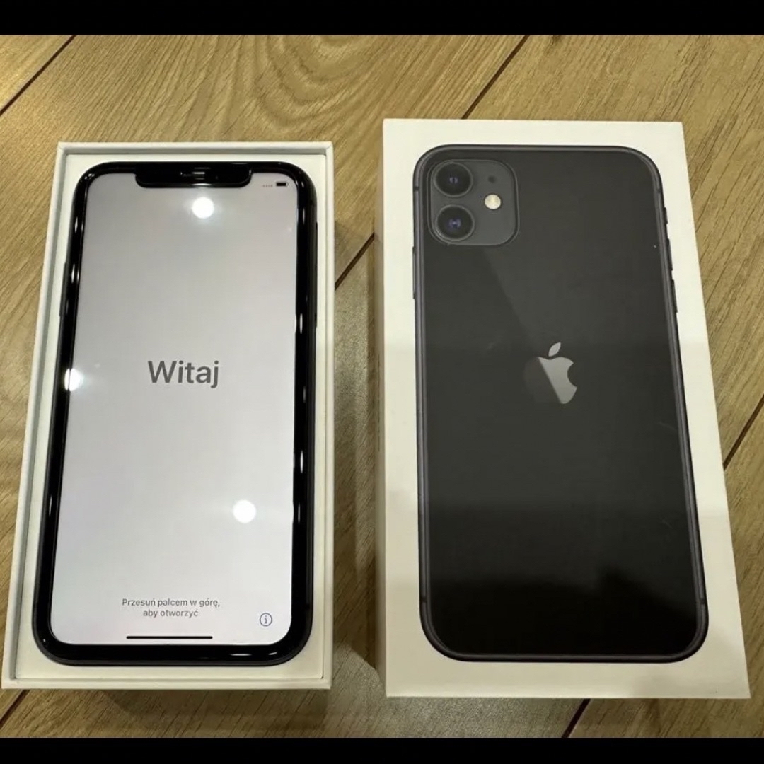 iPhone 11 simロック解除済み