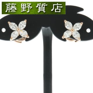 ティファニー(Tiffany & Co.)の （新品仕上げ済）ティファニー TIFFANY ビクトリア ダイヤ ピアス スモール K18 PG ピンクゴールド × ダイヤ 約0.64ct イヤリング 8533(ピアス)