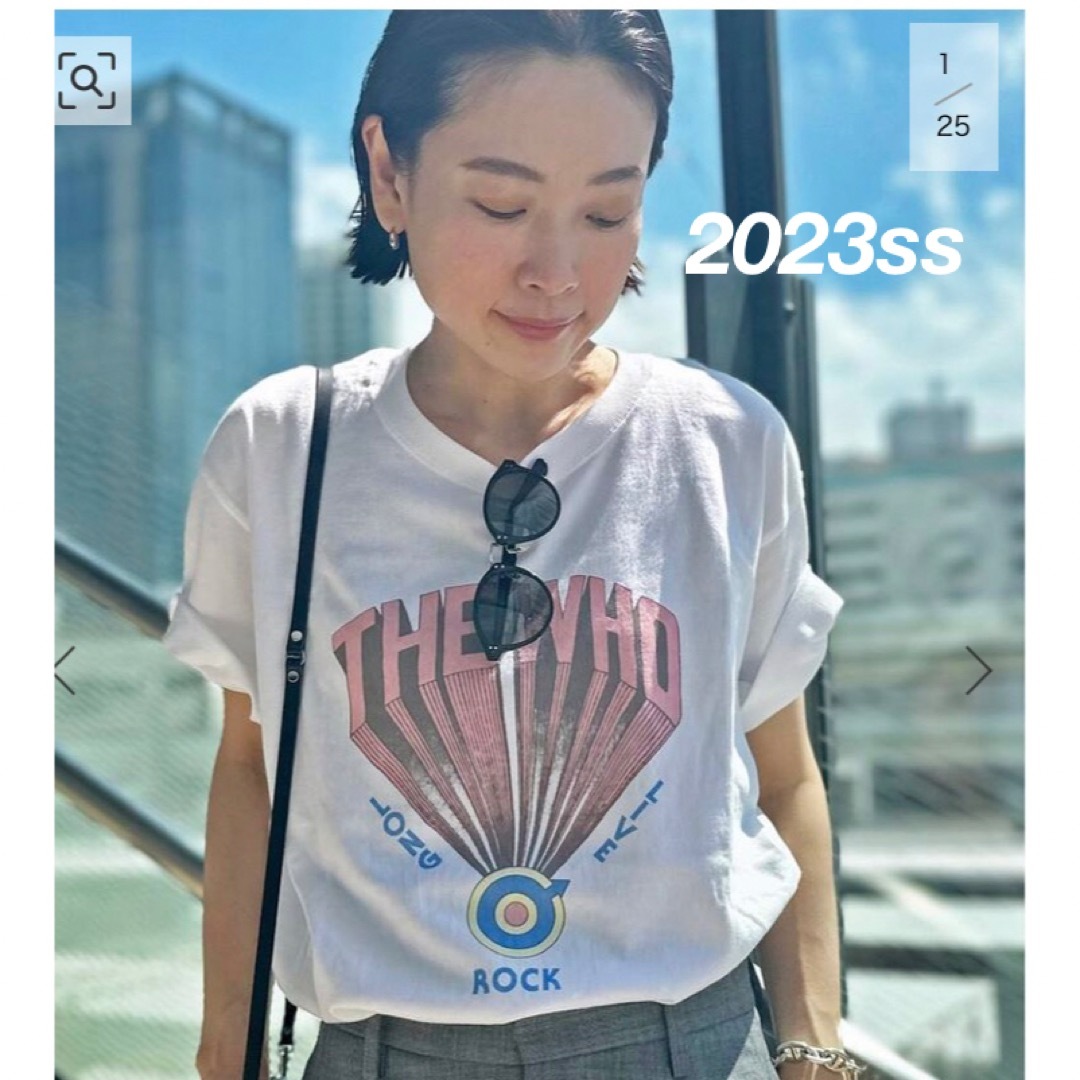 AP STUDIO(エーピーストゥディオ)のGOOD ROCK SPEED  THE WHO Tシャツ　2023ss レディースのトップス(Tシャツ(半袖/袖なし))の商品写真