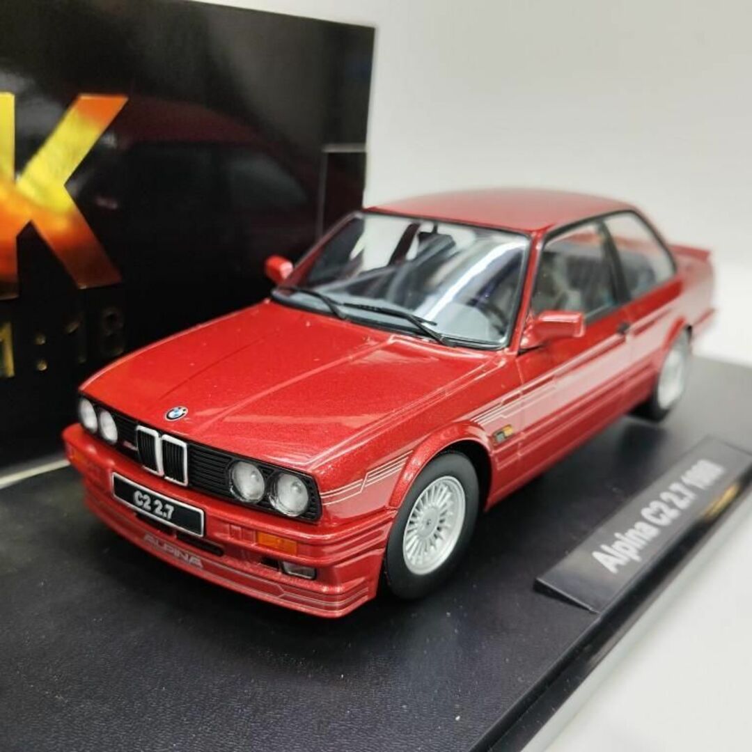 ミニカー KK 1/18 BMW Alpina C2 2.7 1988 レッド