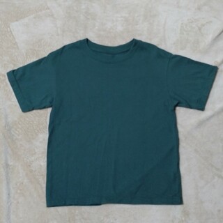 ユニクロ(UNIQLO)のUNIQLO KIDS コットンカラークルーネックTシャツ（120cm）(Tシャツ/カットソー)