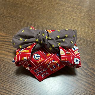 ハンドメイド　ランチョンマット　お弁当袋(弁当用品)