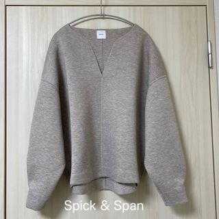 スピックアンドスパン(Spick & Span)のSpick & Span スピックアンドスパン キーネックプルオーバー(ニット/セーター)