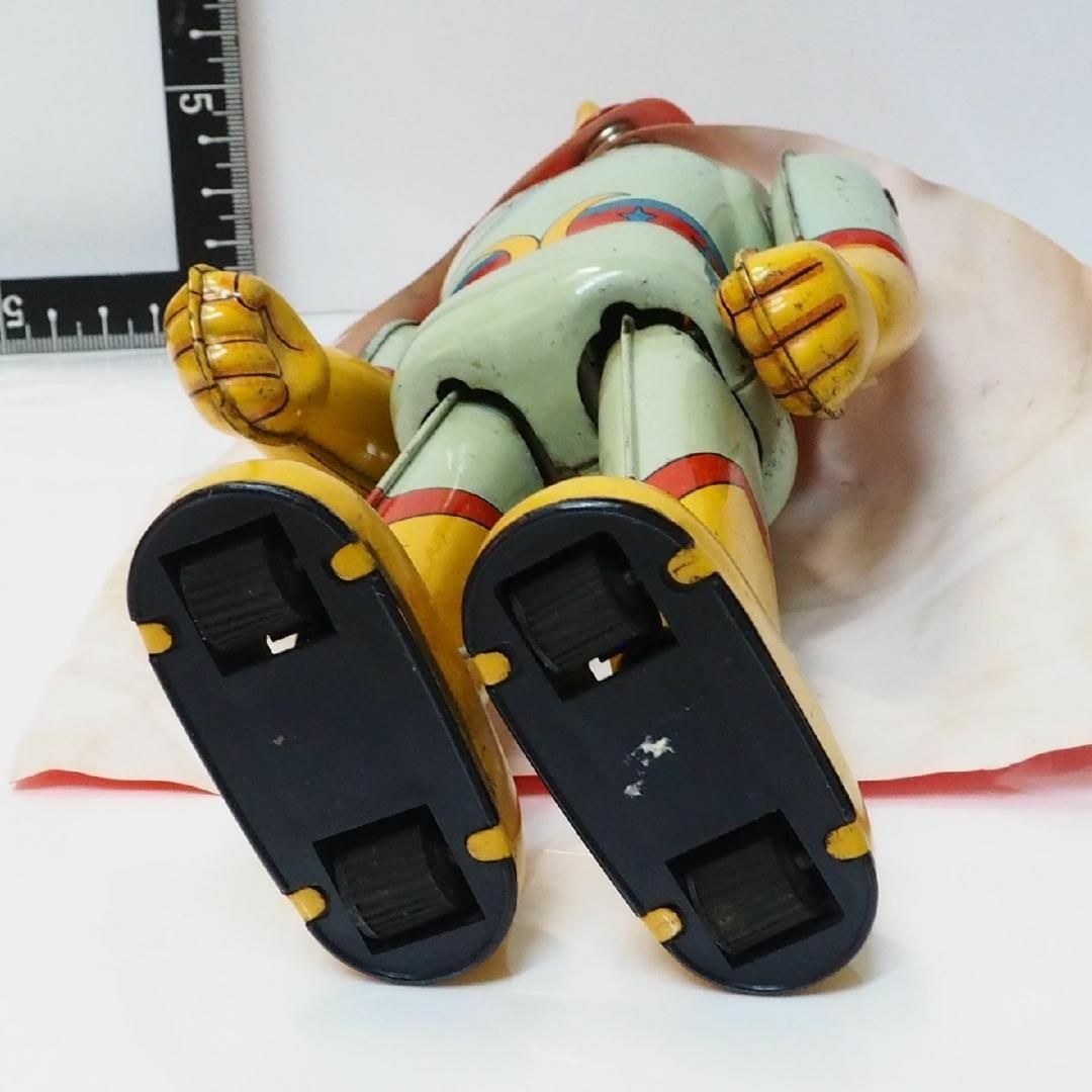 ブルマァク【月光仮面】当時物ブリキ製ゼンマイ歩行 人形TIN TOY ブルマァク【月光仮面】当時物ブリキ製ゼンマイ歩行 人形TIN TOY
