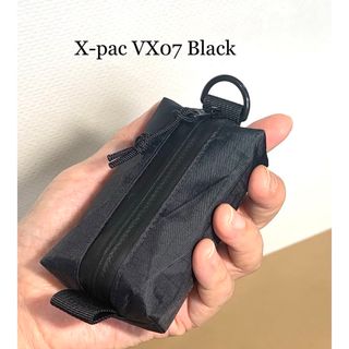 X-pac小型ブラックポーチ(登山用品)