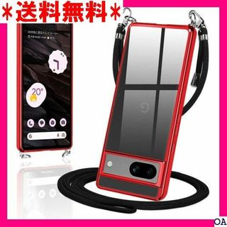 ９ Google Pixel 7a ケース ショルダー ク ンパー レッド 73(モバイルケース/カバー)