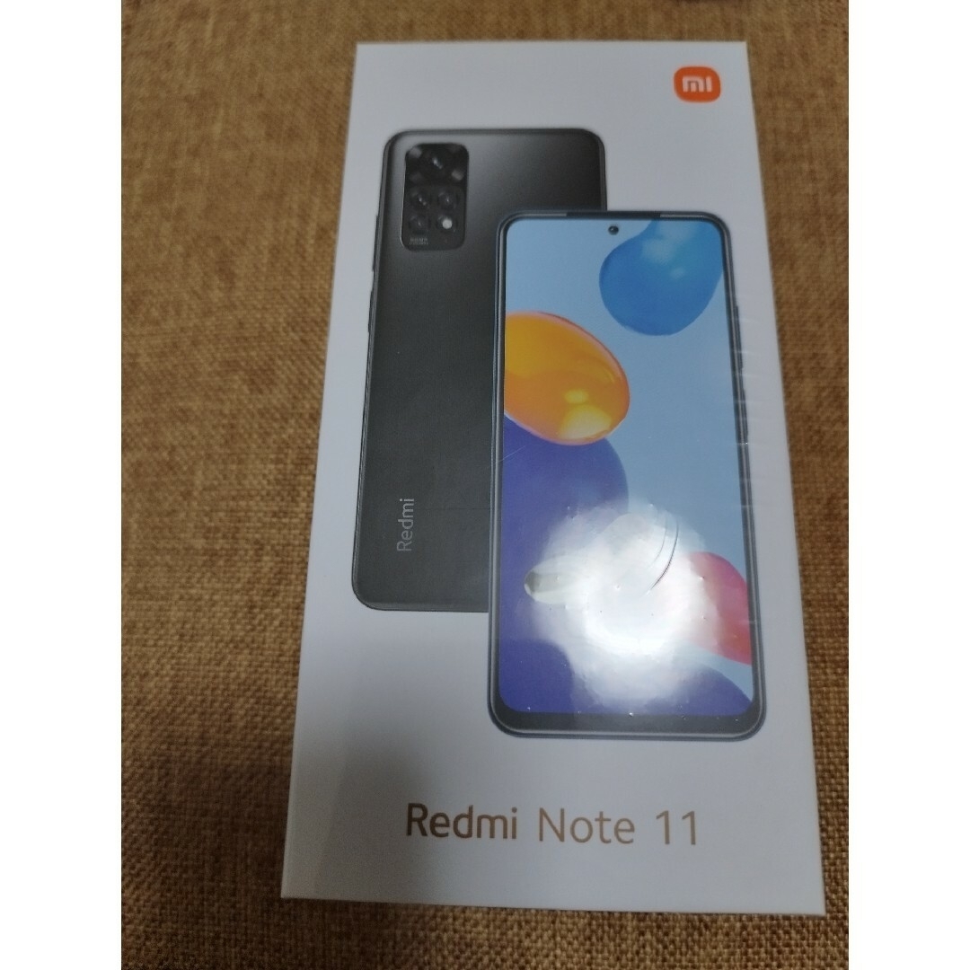 【新品未使用】Redmi Note 11スマートフォン本体
