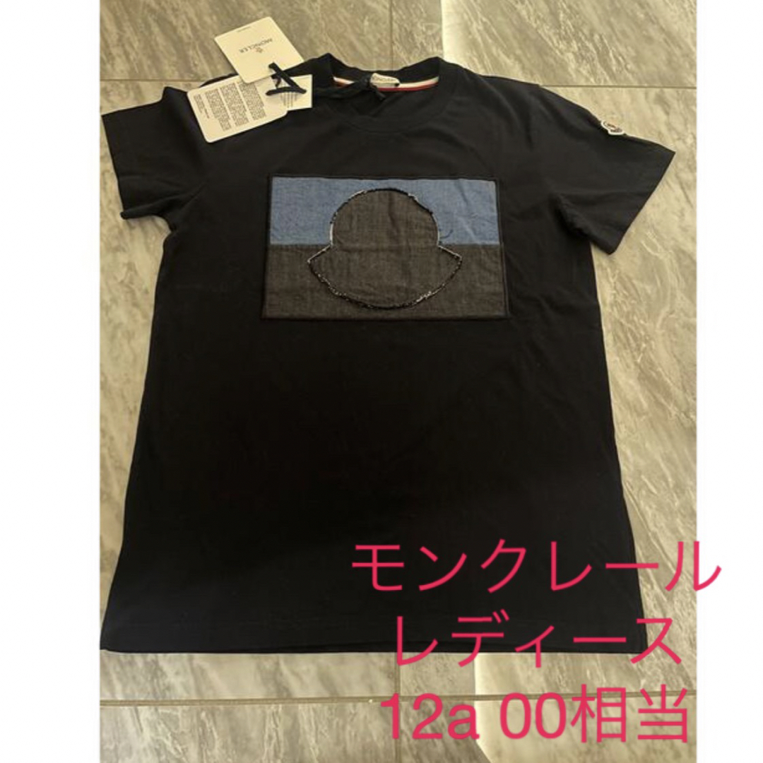 新品　タグ付き　モンクレール　Tシャツ　レディース　00 相当　xs 12A