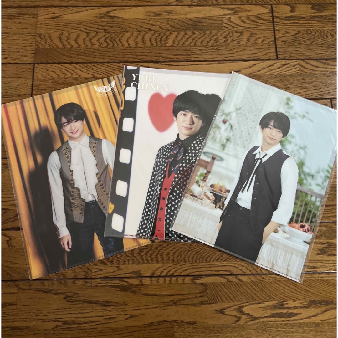 Hey!Say!JUMP 知念侑李 ミニうちわ・公式写真・クリアファイルセット