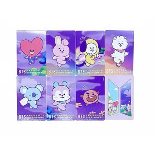 ビーティーイシビル(BT21)のbt21 トレーディングカード　トレカ　8枚セット　コンプ　ラインフレンズ(アイドルグッズ)