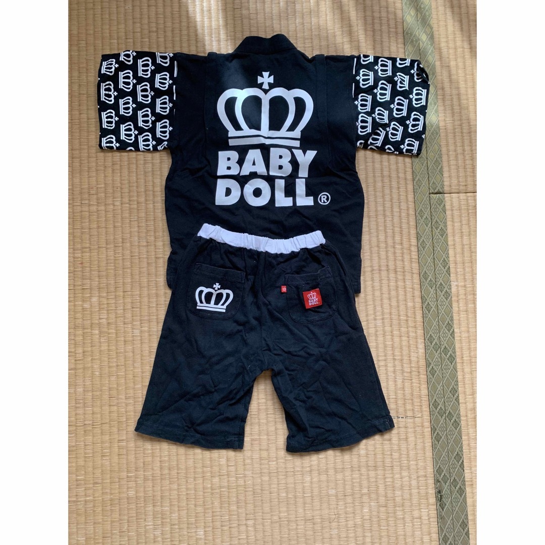 BABY DOLL 甚平　110センタ キッズ/ベビー/マタニティのキッズ服男の子用(90cm~)(甚平/浴衣)の商品写真