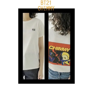 ビーティーイシビル(BT21)の新品タグ付　BT21 ✖️ mystic   Tシャツ(Tシャツ(半袖/袖なし))