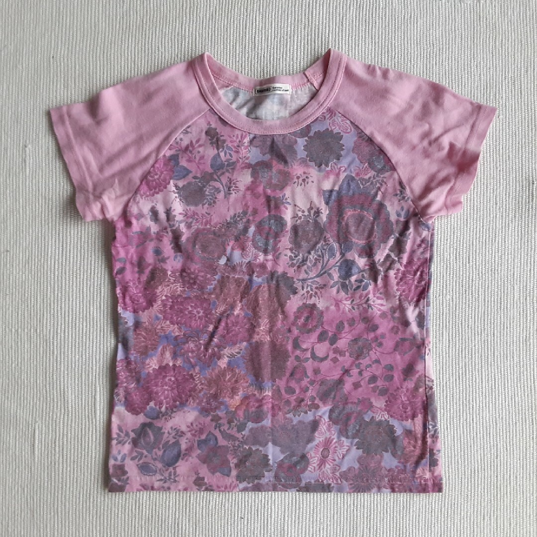 SABUROKU(サブロク)のsaburoku レディース Tシャツ ピンク&パープル S レディースのトップス(Tシャツ(半袖/袖なし))の商品写真