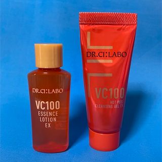 ドクターシーラボ(Dr.Ci Labo)のVC100エッセンスローションEX ＆VC100ホットピールクレンジングゲルEX(化粧水/ローション)