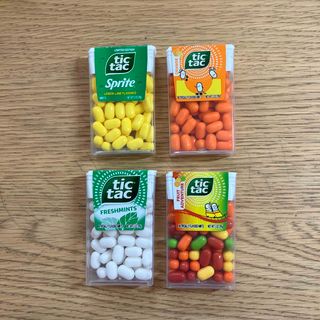 コカコーラ(コカ・コーラ)のtic tac    4種類（各1）(菓子/デザート)