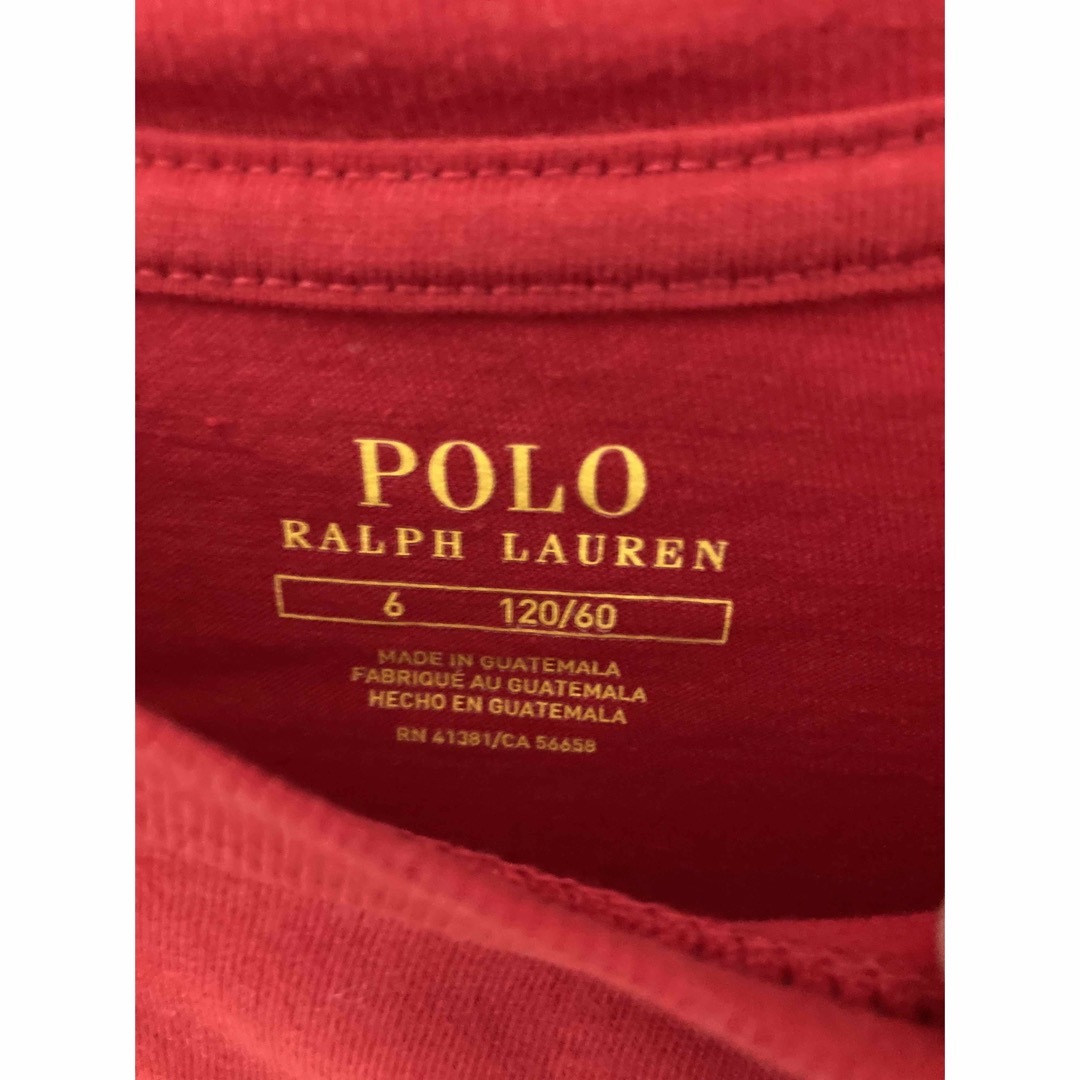 Ralph Lauren(ラルフローレン)のラルフローレン　120 キッズ/ベビー/マタニティのキッズ服男の子用(90cm~)(Tシャツ/カットソー)の商品写真