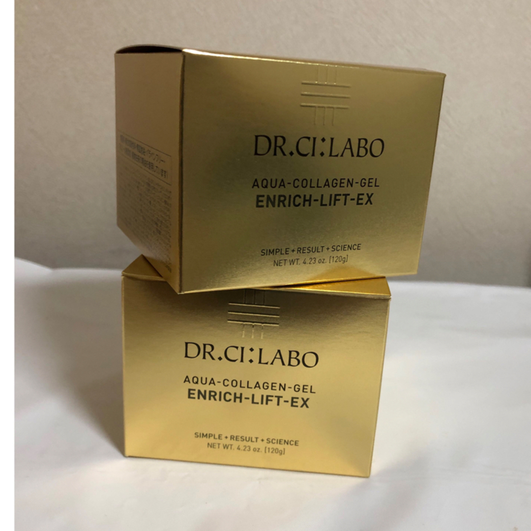 Dr.Ci Labo(ドクターシーラボ)の2個セット ドクターシーラボ アクアコラーゲンゲル エンリッチリフトEX120ｇ コスメ/美容のスキンケア/基礎化粧品(保湿ジェル)の商品写真