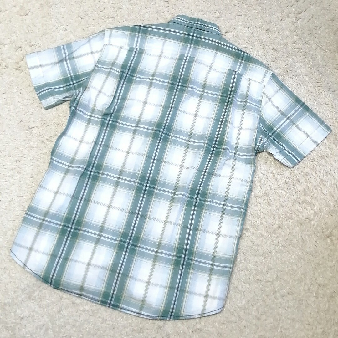 ◆LACOSTE◆半袖 シャツ オールドチェック くすみカラー 良品 9