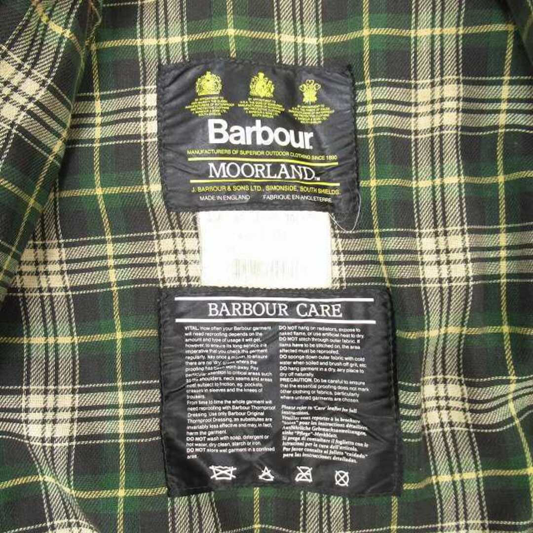 1994年製 ヴィンテージ バブアー MOORLAND ワックスドジャケット