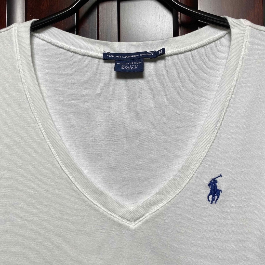 POLO ラルフローレン　Vネック　Tシャツ　2枚セット　リネン　米国購入　新品